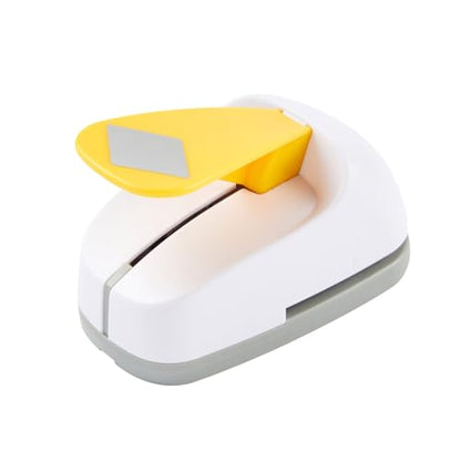 Craft Lever Punch 2 inch Rhombus Paper Punch Professional Tool for Paper Crafting DIY Projects，Gifts，Stationery，Education，Greeting Cards Arts Fun Projects - color: D