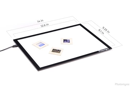 Photomyne A4 Light Pad – Slide & Film Negative Scanning Viewer - style: Scanning