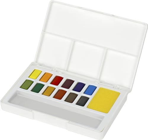 Faber-Castell Watercolour Paint Set, Multicoloured - size: 0.03 Fl Oz (Pack of 1)