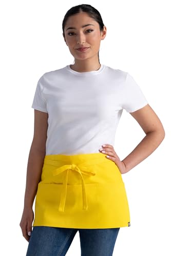 Chef Works Unisex Waitress Apron - color: Lemon