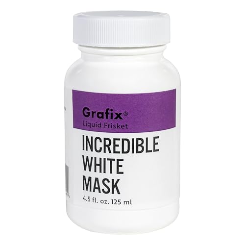 Grafix Incredible White Mask Liquid Frisket, 8.5 oz - size: 4.5 Ounce