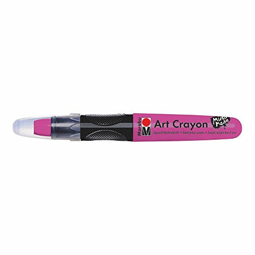 Marabu 01409003005 Creative Art Crayons, Pink - color: Pink