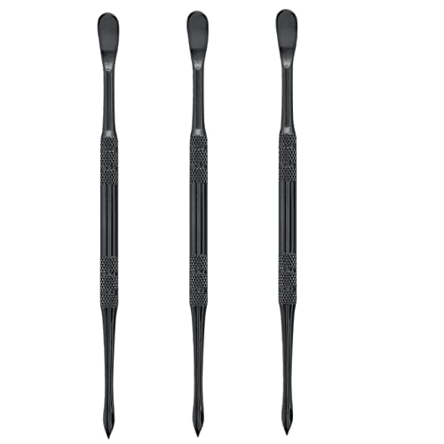 suiwotin 3PCS Wax Carving Tools, Black - color: Black - 3PCS