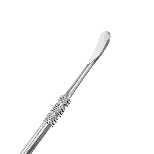 Maxmoral Silver Stainless Steel Spoons Glass Accessories Carving Tools - color: Silver