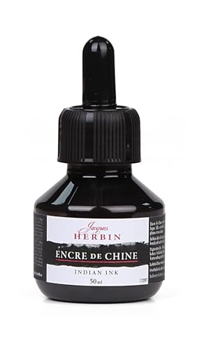 Herbin India/China Ink 50ml Bottle - Black