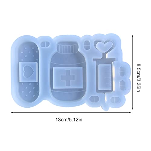 Silicone Shaker Mold Quicksand Epoxy Resin Casting Shaker Mould for Crafts