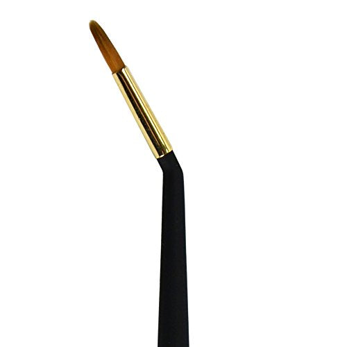 Princeton Mini-Detailer Tight Spot Brush, Synthetic, Short Handle, Size 0, 1 Count - color: Black, size: Size 0
