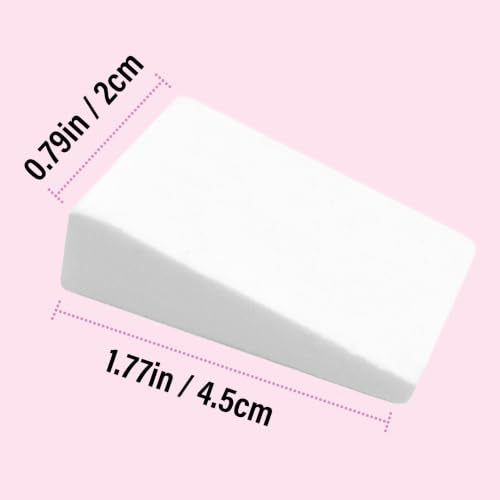 Artist's Choice Paint Sponge Wedges, Angled Foam Applicators, 100 Pack | Latex-Free, for Art, Crafts, Stencils, Faux Finish, Face Painting, Pumpkin Carving & Halloween Decor