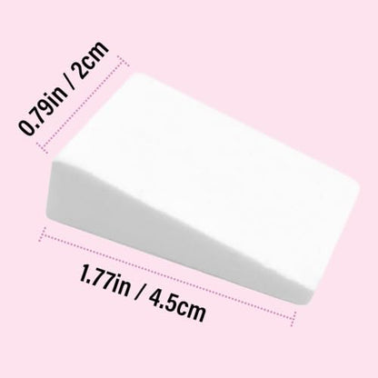 Artist's Choice Paint Sponge Wedges, Angled Foam Applicators, 100 Pack | Latex-Free, for Art, Crafts, Stencils, Faux Finish, Face Painting, Pumpkin Carving & Halloween Decor