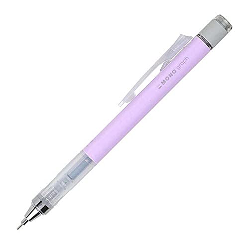 Tombow Mechanical Pencil, Monograph Pastel Color 0.5mm, Lavender (DPA-136F) - color: Lavender