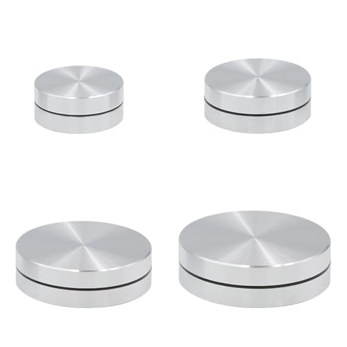 Pine & Linen 4pcs Clay Pottery Throwing Trimming Spinner Tools Set,Silver Rotary Tool Small Ceramic Tools,Suitable Pottery Wheel for Professional Potters and Clay Artists(25mm/30mm/38mm/45mm) - color: Set B