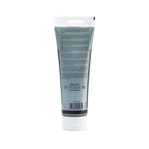 Pébéo High Viscosity Studio Acrylic Paint 250 ml Tube Terre Verte - color: Green Earth
