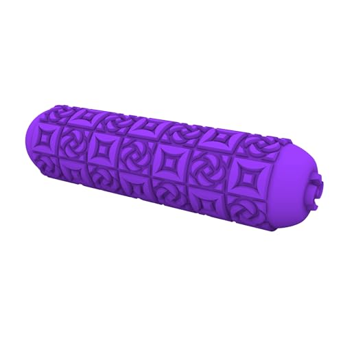 Potterraccoon Celtic Knotwork Clay Texture Roller & Stamp Set - 4.7in Polymer Tools for Crisp Detailed Patterns - USA-Made Non-Stick Tool Set for Ceramic & Clay