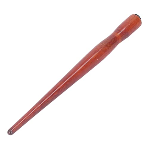 10 Pcs Dip Pen Set Nib Pen Holder Comic Dip Wooden Pen Nib Holder for Art Painting English Calligraphy (Annatto Color) - color: Annatto Color