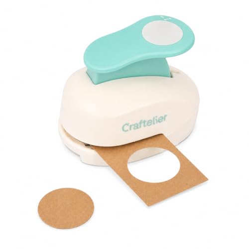 Craftelier - Circle Punch 1" (2.54 cm) Diameter - size: Pack of 1: 1" Diameter