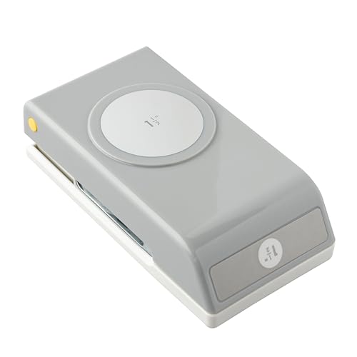 EK Tools Large Circle Punch, 1.5 inch with Safety Lock - Create Precise Circles with Paper or Cardstock - Hole Puncher for Handmade Cards, Scrapbooking, Gift Tags, DIY Projects, and Crafts - size: 1.5 Inch