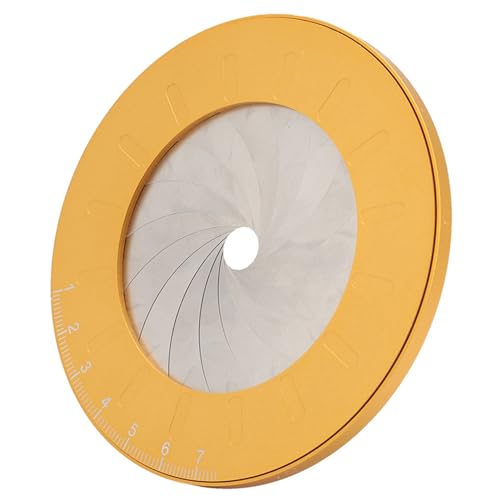 Circle Drawing Maker, Metal Round Circle Drawing Tool Professional Drawing Ruler with Scale for Drafting, Designing Drawing Office