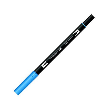 Tombow Dual Brush Pen, ABT, No. 515 (AB-T515) - color: 515 Light Blue