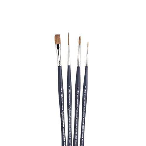 Winsor & Newton Professional Watercolour Sable Brush, Rigger #2 - size: #2, style: Rigger
