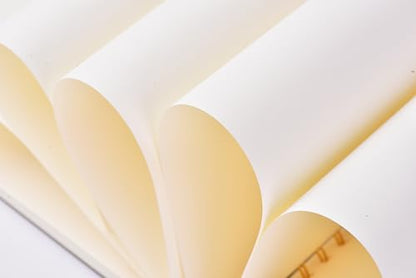 Sketch Book for Kids 8.27 x 11.4 Inch Hardcover Spiral Bound Sketch Pad, 60 Sheets 130gsm Thick Paper, Art Drawing Book for Children（ 1PCS） - color: Sunflower