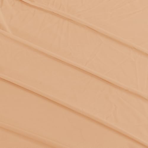Manyshofu Nude Mesh Fabric by The Yard 4-Way Stretch, 60 Wide (5 Yard) - color: Nude, size: 5 Yard