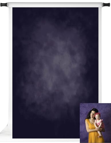 Kate Purple Photography Backdrops Abstract Photo Backdrop Poratrait Background for Photoshoot, 6.5x10ft - color: purple, size: 6.5x10ft