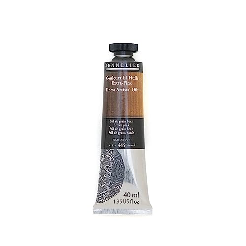 SENNELIER Artists Color Oil Paint, 40ml, Brown Pink S4,10-130411-445 - color: Brown Pink S4, size: 1.35 Fl Oz (Pack of 1)