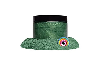 Eye Candy Pigments Premium Green Mica Powder - Mint Green (50gr) - for Epoxy, Resin, Soap, Paint, Woodworking, Acrylic Pouring, Bath Bombs, Fishing Lures - DIY Arts and Crafts Additive - color: Mint Green