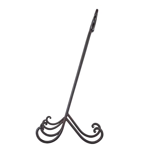 Creative Co-Op DE1159 Grey Metal Easel 24 Inch High