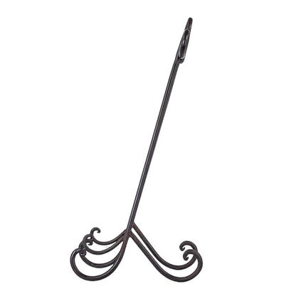 Creative Co-Op DE1159 Grey Metal Easel 24 Inch High