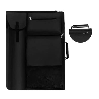 TreochtFUN Art Bags for Supplies Portfolio Case 19 X 25.5 in - color: Dark Black