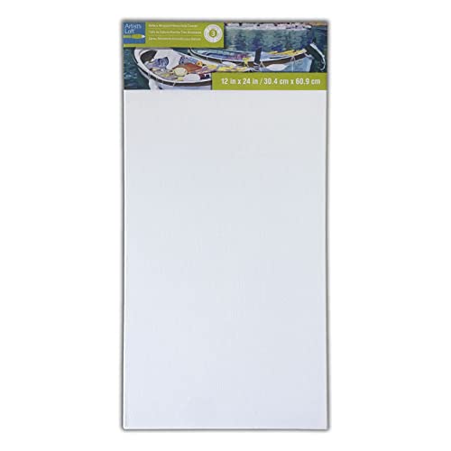 Artist's Loft Level 3 Gallery Wrapped Heavy Duty Canvas - size: 12 x 24