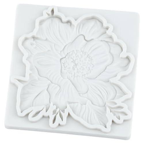 Peony Flower Polymer Clay Mold Flower Silicone Molds - color: Style Z