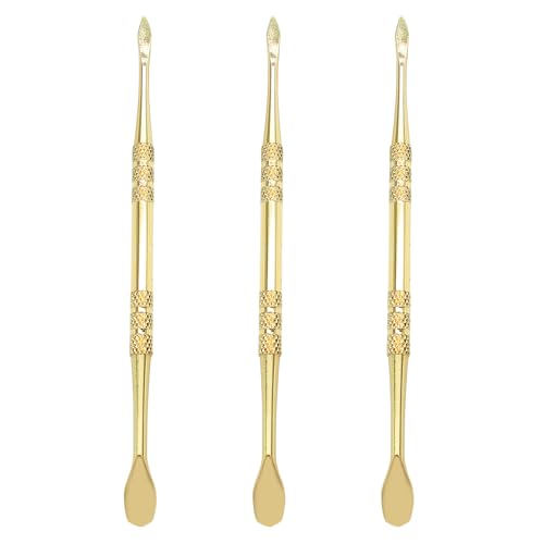 suiwotin 3PCS Wax Carving Tools, Gold - color: Gold - 3PCS
