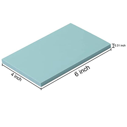 ZOENHOU 20 PCS 4 x 6 Inch Soft Rubber Stamp Carving Blocks, Colorful Linoleum Blocks for Linocut Printmaking, Stamp Making Craft Supplies - color: Multicolor