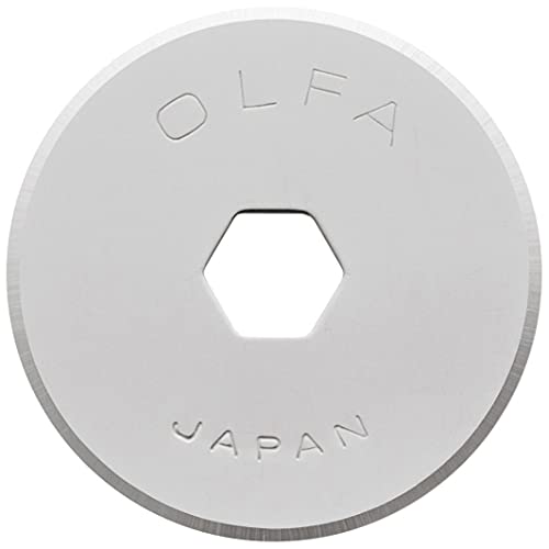 Olfa Rotary Blade Refills 18mm 2/Pkg, Silver