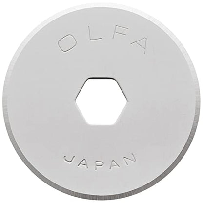 Olfa Rotary Blade Refills 18mm 2/Pkg, Silver