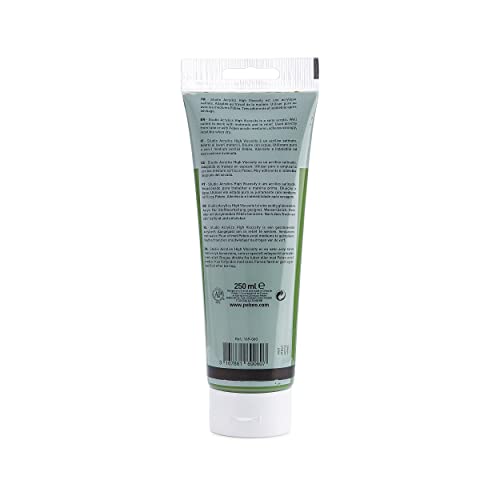 Pebeo Studio Acrylics High Viscosity, Fine Acrylic, 250 ml - Chrome Green Hue - color: Chrome Green Hue, size: 8.45 Fl Oz (Pack of 1)