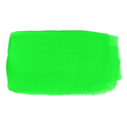 Liquitex Acrylic Gouache, 2-oz (59ml) Bottle, Fluorescent Green - color: Fluorescent Green