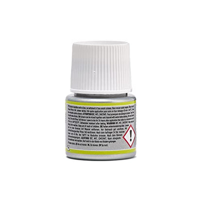Pebeo Vitrea 160, Glass Paint, 45 ml Bottle - Shimmer Silver - color: Silver