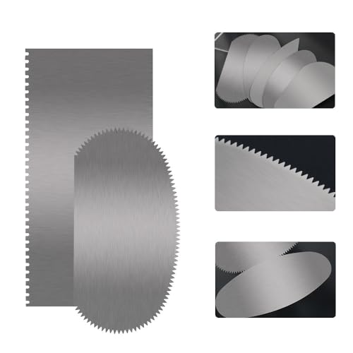 Takelablaze Stainless Steel Serrated Scraper Crafts Tool Pottery Tools Clay Ribs Sculpture Modeling Cutter Scraper for Sculpting Texturing Modeling Pottery Crafting Artists