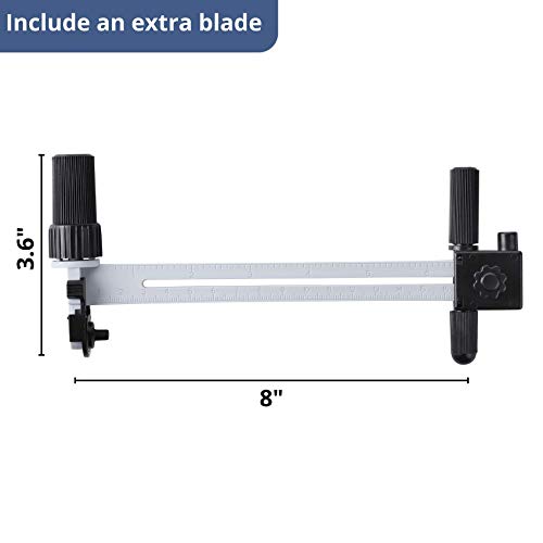 Mr. Pen- Compass Circle Cutter, Rotary Circle Cutter, Circle Cutter | Circle Cutter for Paper Crafts, Compass Cutter, Fabric Circle Cutter, Circular Cutter, Cutting Compass