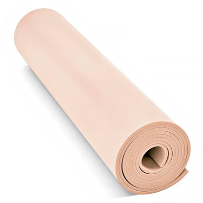 Do²ping Beige Eva Foam Sheets Roll, 3mm EVA Craft Foam 49''x13.5'' High Density 86kg/m3 for Halloween Cosplay DIY - color: Beige, size: Thickness 3mm