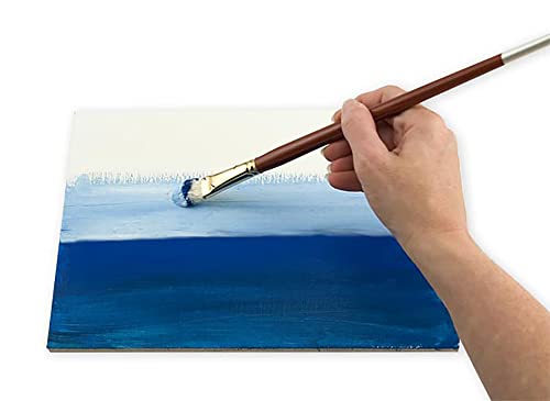 Raphael Premium Archival Oil Primed Linen Panel Canvas - Size - 2 Pack of Linen Canvas for Painting - color: 2 Pack, size: 24x30 in