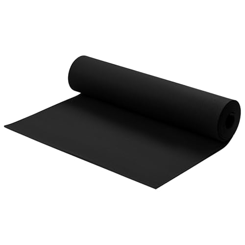 AMZQNART 5mm EVA Foam Sheets Roll 16x29.5in Black for Cosplay DIY 90kg/m3 - color: 16×29.5in Black, size: 5mm-Thick