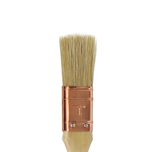 Pro Art Brush Hog Bristle Wash Wide 1" - color: Natural, size: 1 inch
