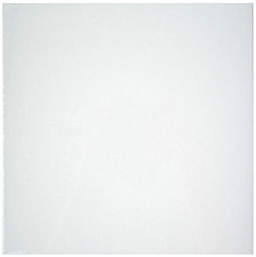 Art Advantage 8"-by-8" Canvas Board, 8x8 - size: 8-inch x 8-inch Board