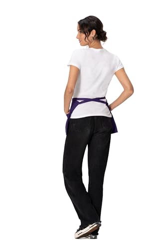 Chef Works Unisex Waitress Apron - color: Purple
