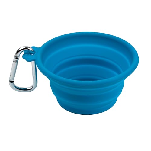 Silver Brush Limited Silver Essentials Paintbrush Water Bowl, 250ml/8.5oz | 2 Pack, Watercolor, Watermedia, Round, Reusable Artist Water Cup, Collapsible, With Carabiner Clip, Leak-proof, Silicone - size: 250ml