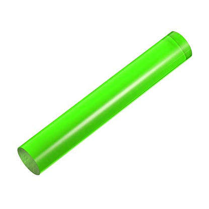 HARFINGTON Acrylic Clay Roller 6 Inch x 1 Inch Solid Non-Stick Plastic Round Tube Roller Polymer Clay Rod Fondant Rolling Pin for Shaping, Sculpting, Modeling DIY Crafts, Green - color: Green, size: 6 Inch x 1 Inch